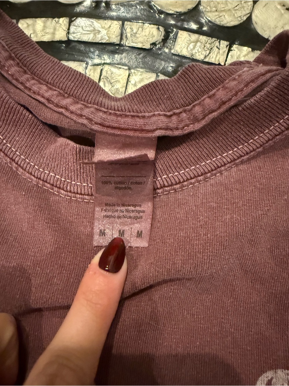 Comfort Colors Maroon Park City '84 Graphic Long Sleeve Tee - Picture 2 of 3